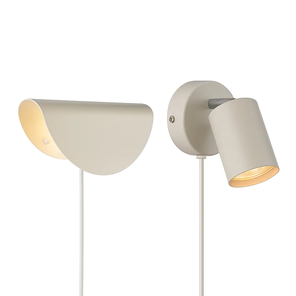 Applique da parete beige