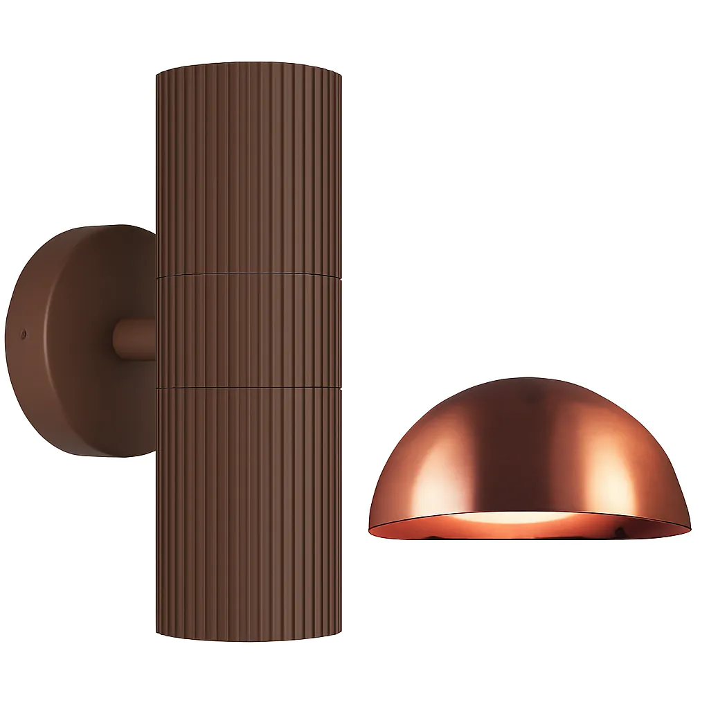 Applique da parete bronzo