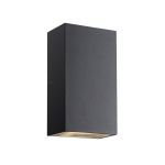 Nordlux Rold Luce Da Parete Metallo Nero  10.5W 350lm - 830 Luce Calda - 
