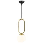DFTP by Nordlux Shapes 27 Luce Pendente Vetro e Metallo Ottone | Adatto per E27