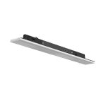 Noxion LED Staffa per rotaia 3 Fasi Nero Inclinabile 12W/16W/20W/24W 3840lm 90D - 830-840-850 CCT | 60cm