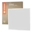 Ledvance Pannello a LED Compatto Aluminium Bianca 33W 3630lm - 830 Luce Calda | 60x60cm - UGR < 19