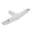 Noxion LED Linear NX-Line Node Connector T OIO 8 Blanco