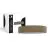 D'Lite Luce da soffitto Lunelle 50cm Tessuto Marrone | Adatto Per 3x E27 