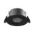 Noxion Faretti LED Ares Firerated 6W 540lm 927- 940 3CCT- Fisso Nero| Ritaglio 68mm