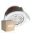 Confezione Multipack 10x Ledvance Faretti LED Combo Adjust Aluminium Bianca 6W 600lm 60D - 827-830-840 CCT | 82mm - Ritaglio 68mm - IP65