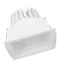 Ledvance Faretti LED Piazza Scurolight Inclinabile Bianca 8W 650lm 36D - 830 Luce Calda | Ritaglio 83mm