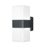 Ledvance Smart+ Wifi Luce Da Parete Grigio Up & Down - Esterni - 13.5W 950lm - 830 Luce Calda -  | RGBW - Dimmerabile