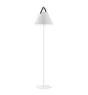 DFTP by Nordlux Strap Lampada da terra Metallo e Leather Bianca | Adatto per E27