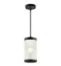 Nordlux Coupar Luce Pendente Plastica Nero | Adatto per E27