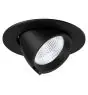Noxion Faretti LED Forza V2 Aluminium Nero 28/32/36/40W - 3300/3700/4100/4500lm 36D - 930-940-957 CCT | 160mm - Ritaglio 145mm - Miglior Resa Cromatica