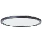 Brilliant Brennan Luce da soffitto Plastica Nero Bianca 13W 2000lm - 840 Bianco Freddo | 294mm - IP44 - A 3 Livelli Dimmerabile