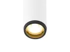 SLV Grip! Acciaio Bianca 10W 590lm - 927 Bianco Molto Caldo | Miglior Resa Cromatica - Dimmerabile