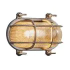 Nordlux Helford Luce Da Parete Ottone e Vetro Nichel | IP64 - Adatto per E27
