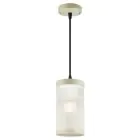 Nordlux Coupar Luce Pendente Plastica Marrone | Adatto per E27