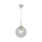 Nordlux Chisell 25 Luce Pendente Metallo e Vetro Ottone | Adatto per E27
