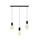 Calex XXL Lumen alto Oro Set completo - Including 3 XXL Bulbos + Cordset Rettangolare base