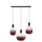 Calex XXL Marron Rosso Set completo - Including 3 XXL Bulbos + Cordset Rettangolare base