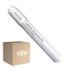 Confezione Multipack 10x Noxion Tubo LED T8 Avant Extreme (EM/Mains) High Output 11.2W 1575lm - 840 Bianco Freddo | 90cm - Sostitutiva 30W
