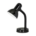 Eglo Lampada Da Tavolo Basic Acciaio Nero | IP20 - Adatto per 1x E27 
